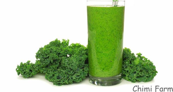 Sinh tố cải kale kết phù hợp với bơ thơm và ngon và xẻ dưỡng